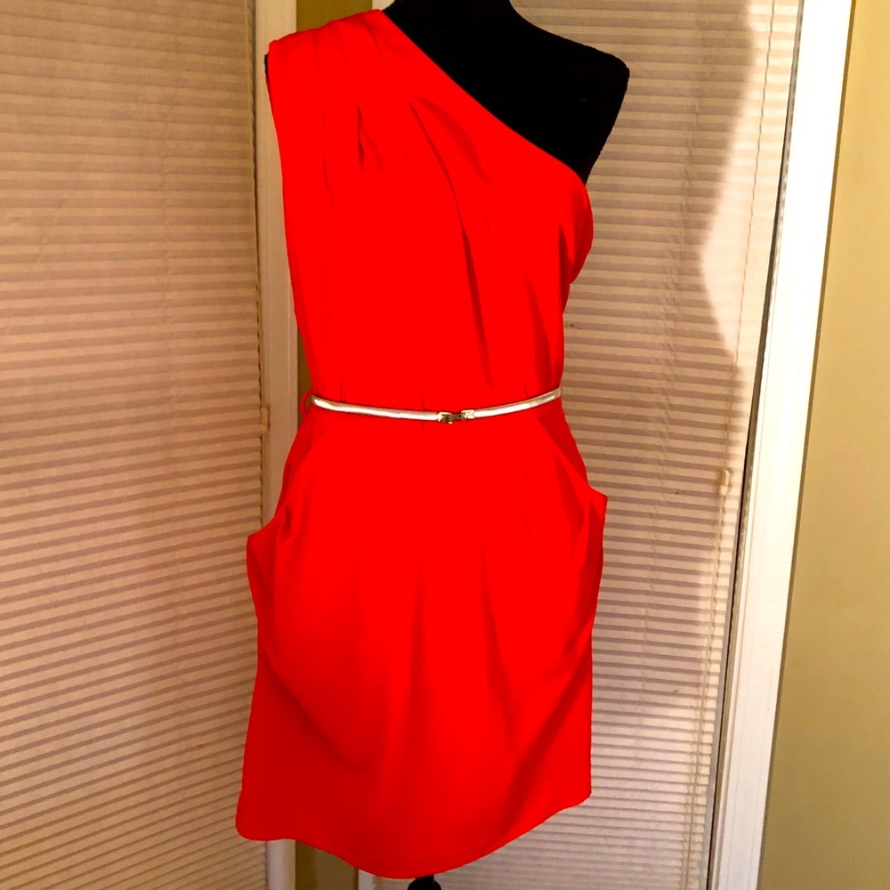 Sweet Rain Off Shoulder Dress NWT